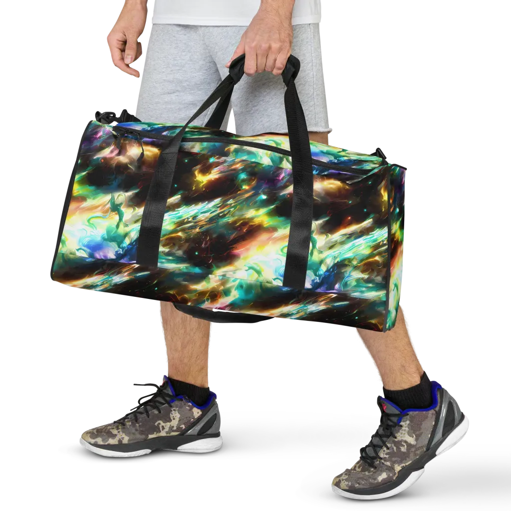 Opal Thunder on Duffle Bag — Front