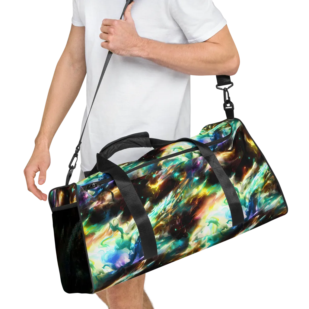 Opal Thunder on Duffle Bag — Right Front