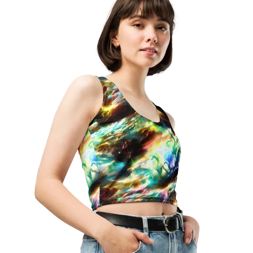 Opal Thunder on Crop Top — Right Front