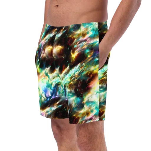 Opal Thunder on a Swim Trunks
