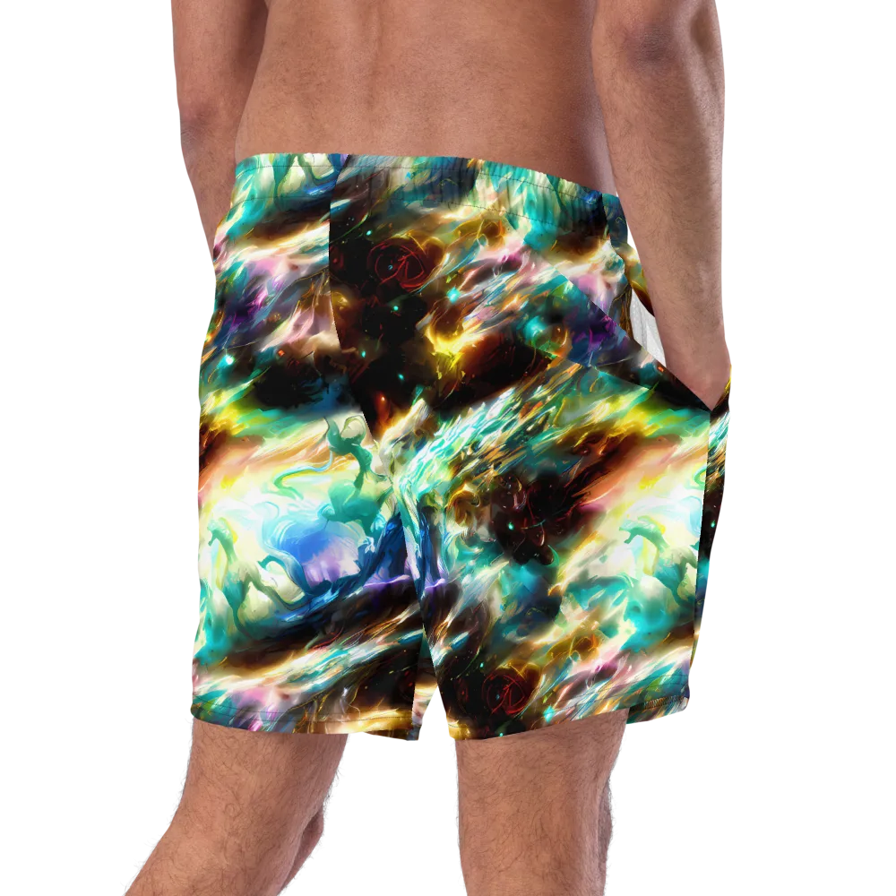 Opal Thunder on Swim Trunks — Right Back