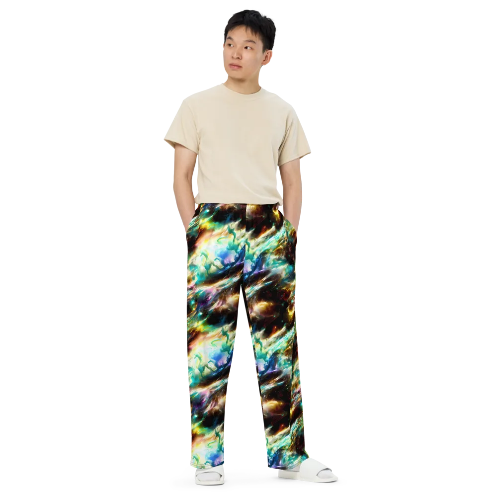 Opal Thunder on Wide-Leg Pants — Front