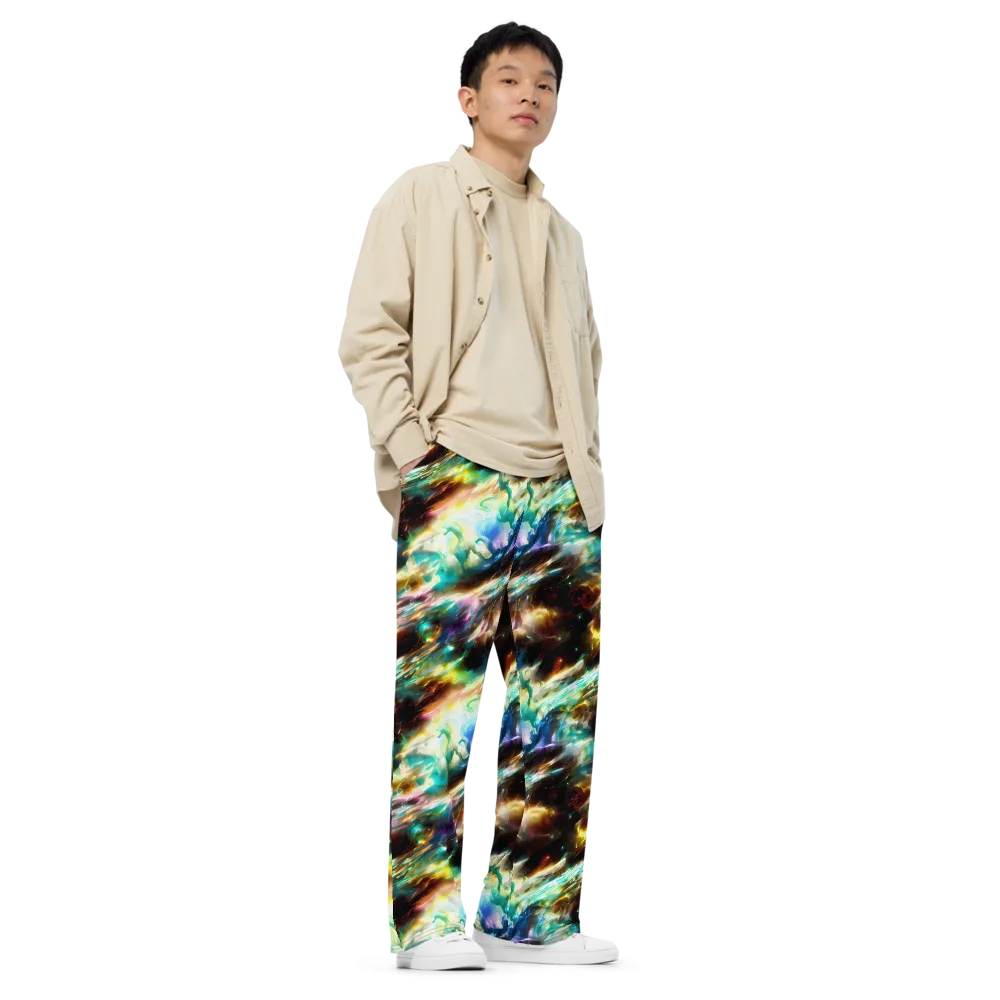 Opal Thunder on Wide-Leg Pants — Right Front