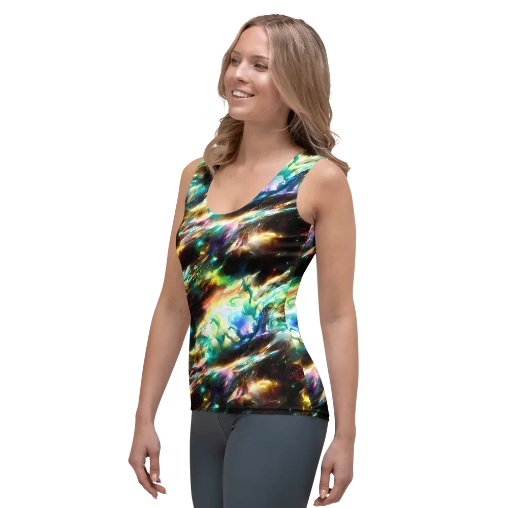 Opal Thunder on Women's Tank Top — Left Front