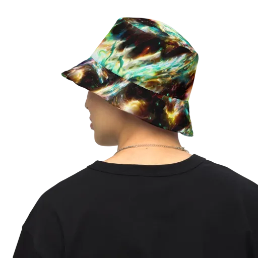 Opal Thunder on a Reversible Bucket Hat