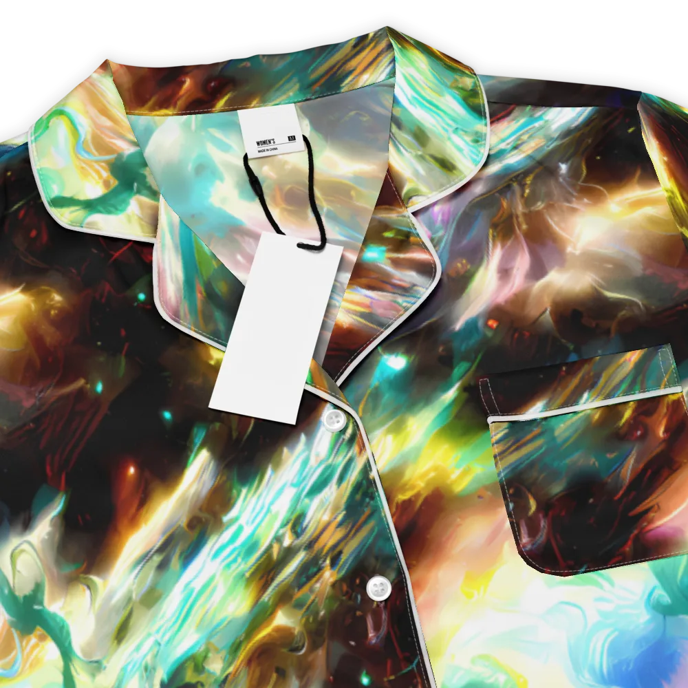 Opal Thunder on Women's Short Sleeve Pajama Top — Product details