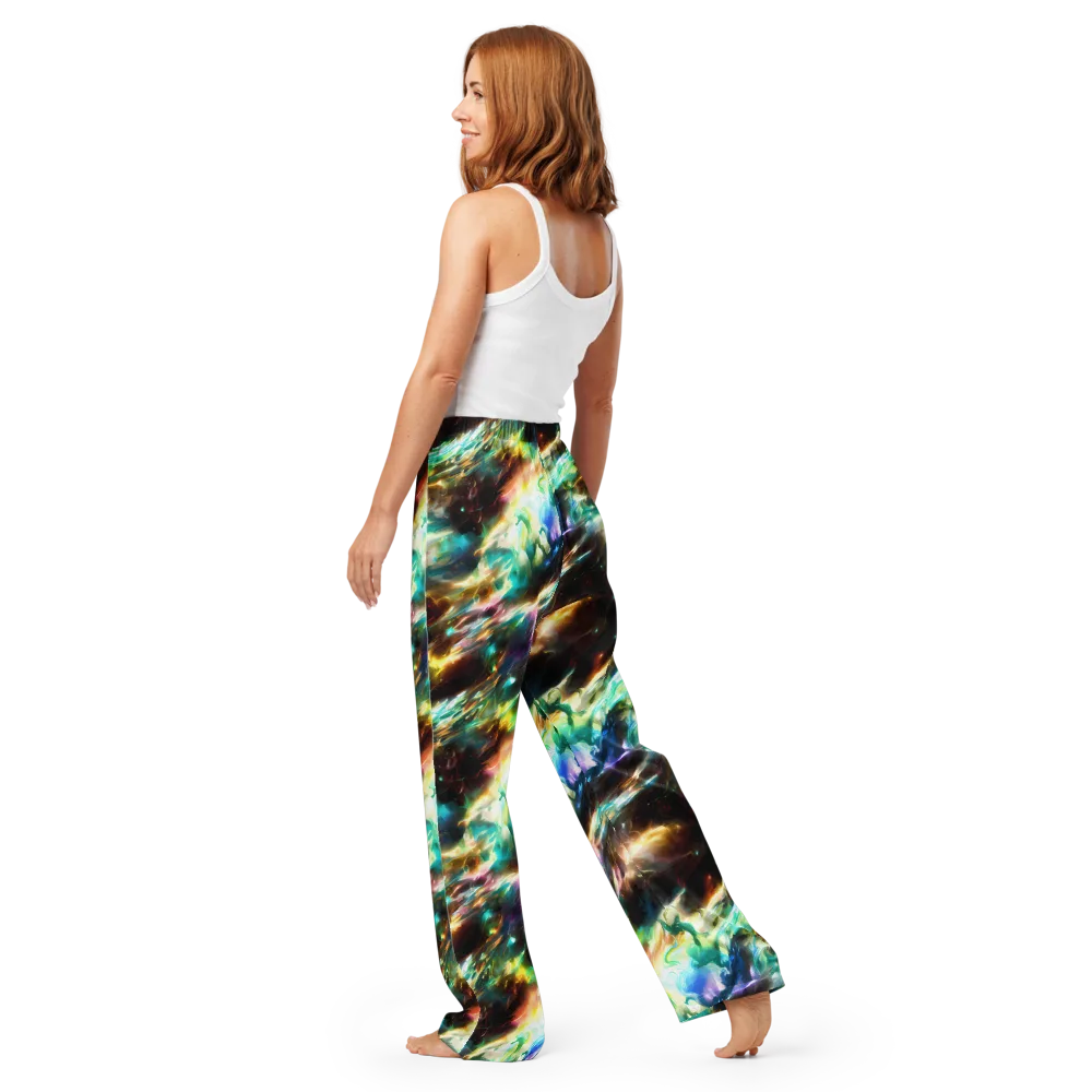 Opal Thunder on Women's Pajama Pants — Back