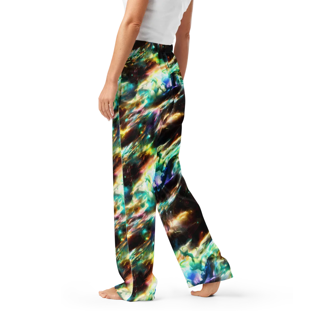 Opal Thunder on Women's Pajama Pants — Left