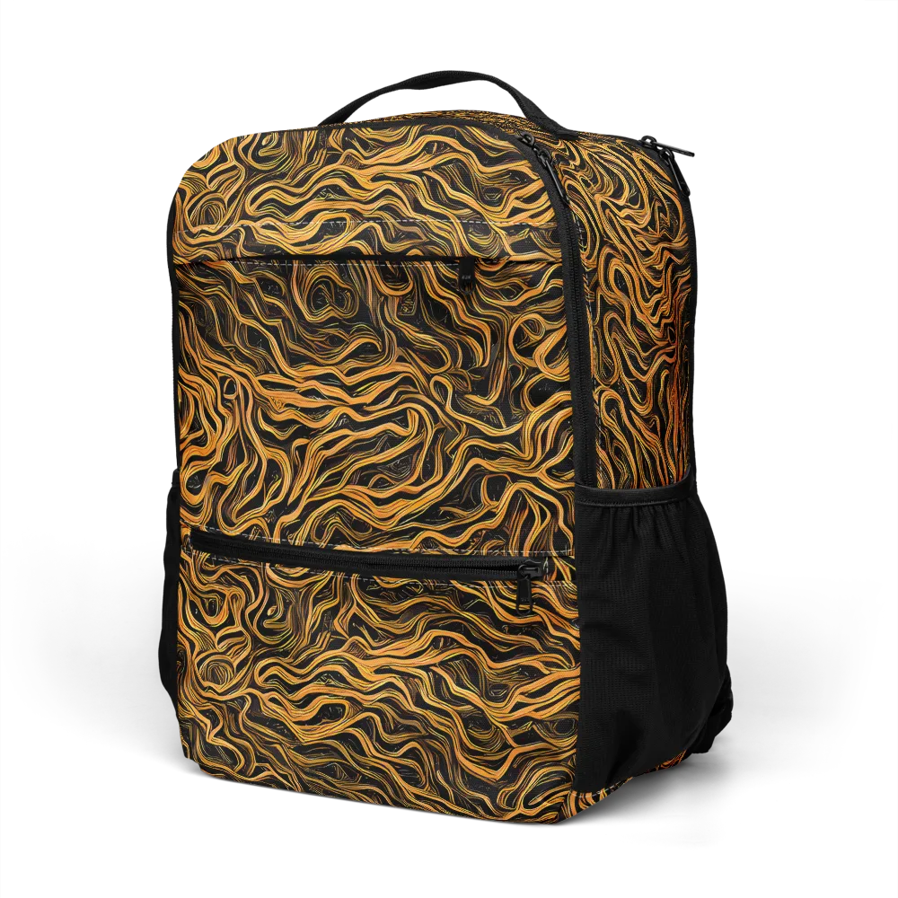 Obsidian Flame on Utility Backpack — Left Front