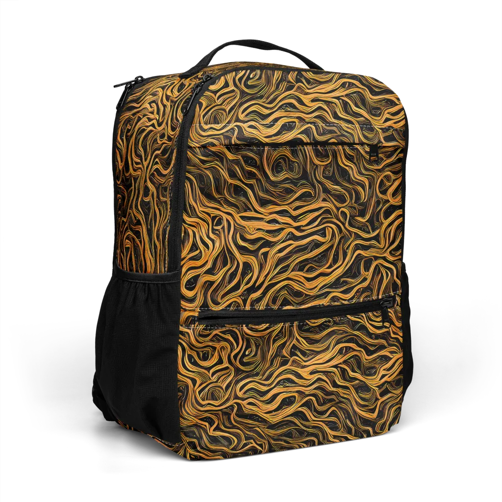 Obsidian Flame on Utility Backpack — Right Front