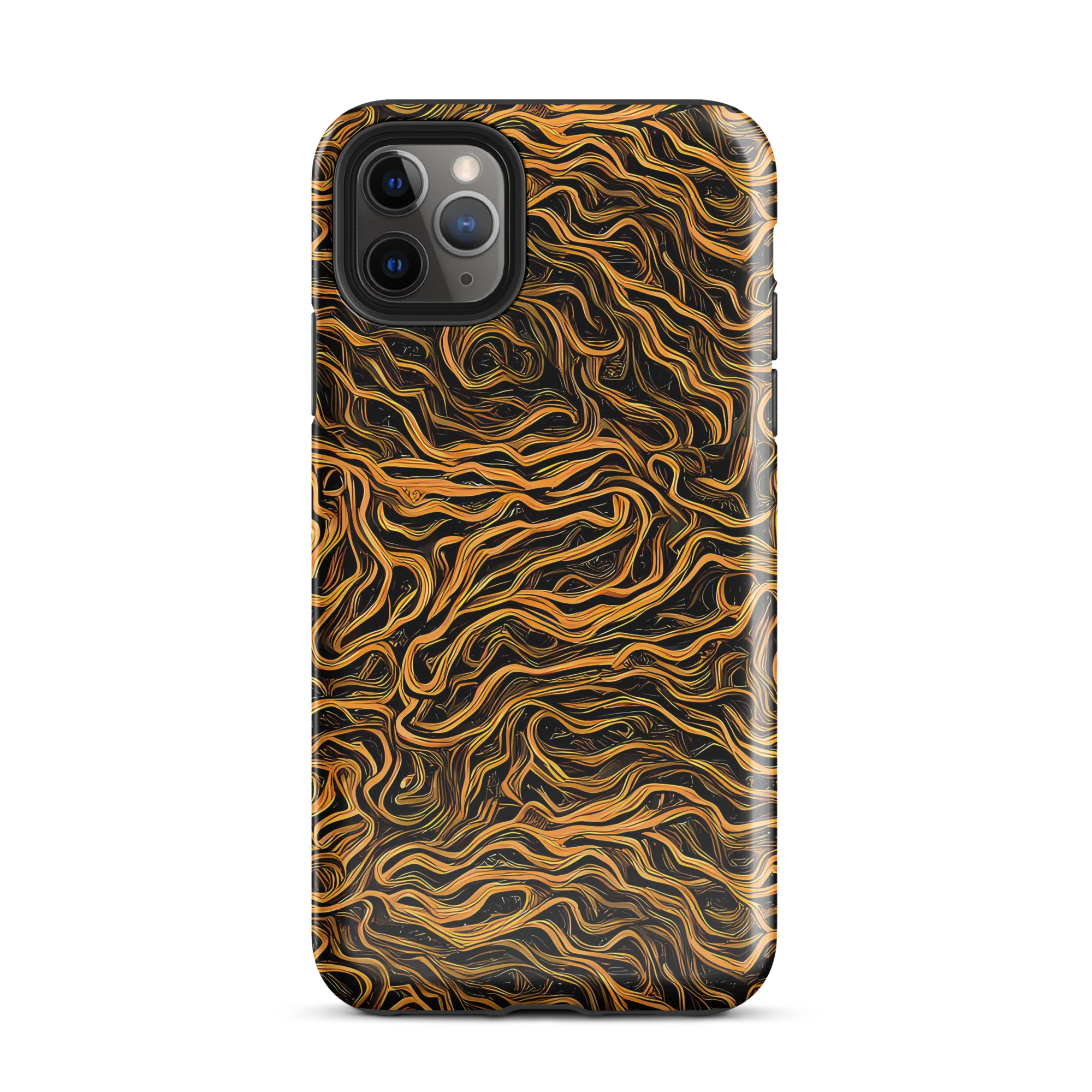 Obsidian Flame on Tough Case for iPhone® — Front
