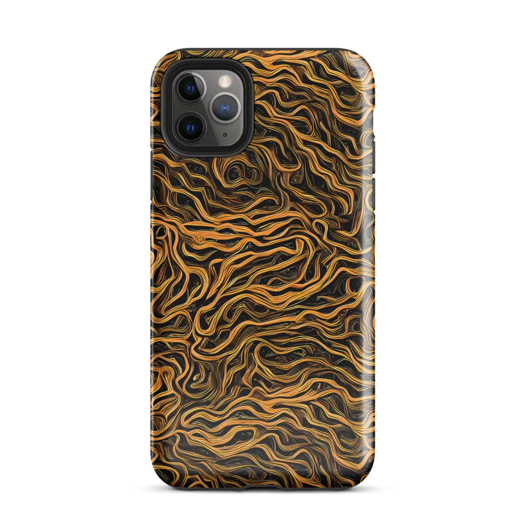 Obsidian Flame on Tough Case for iPhone® — Front