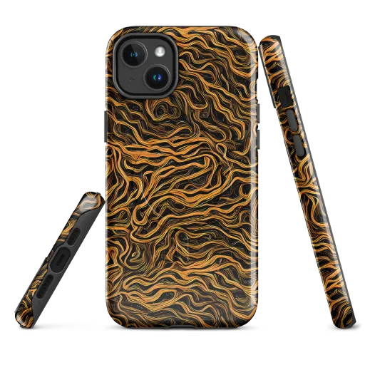 Obsidian Flame on a MagSafe Tough Case for iPhone®