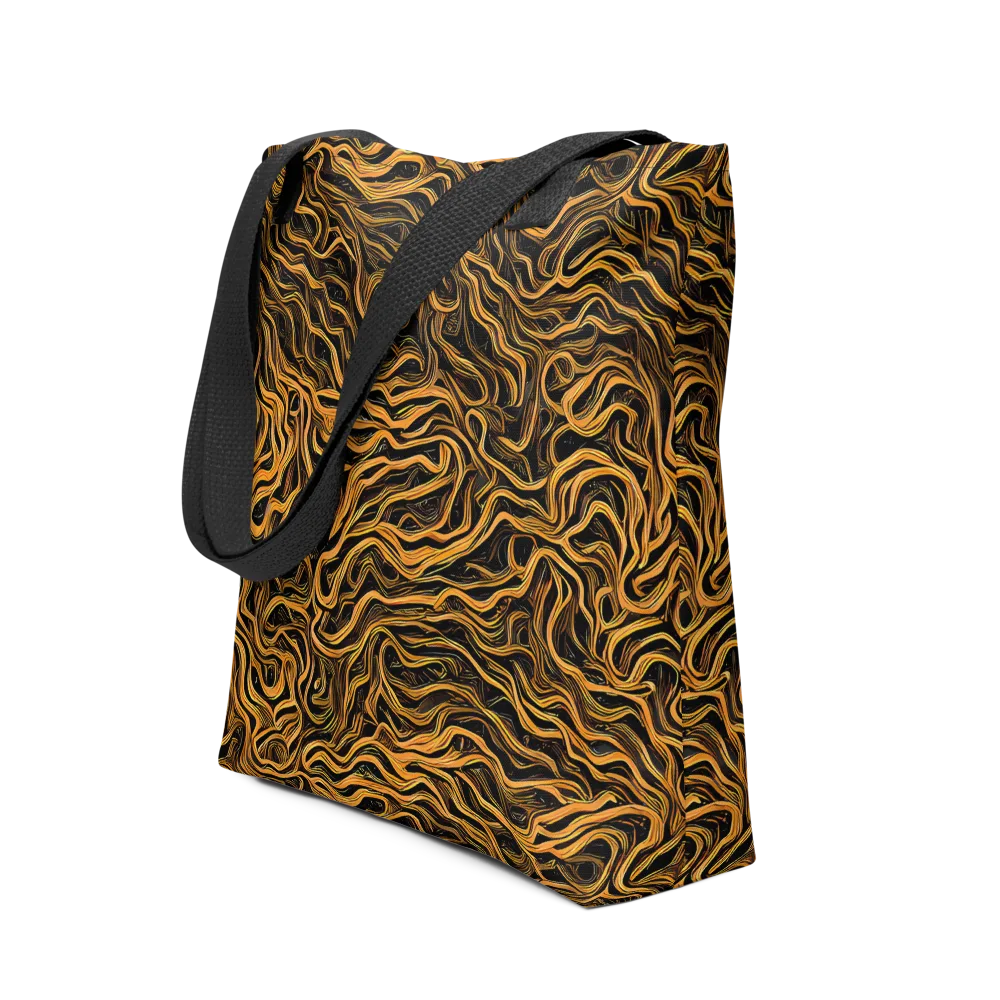 Obsidian Flame on Tote Bag — Front