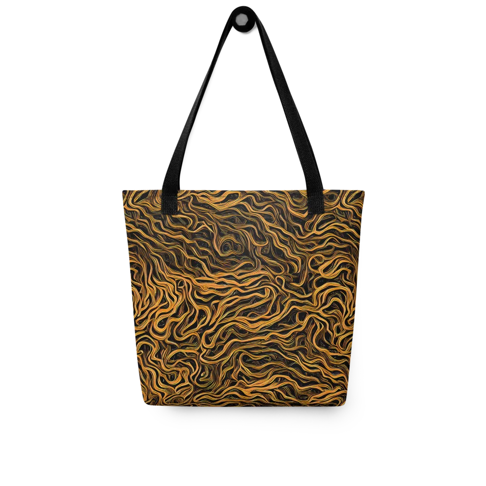Obsidian Flame on Tote Bag — Front