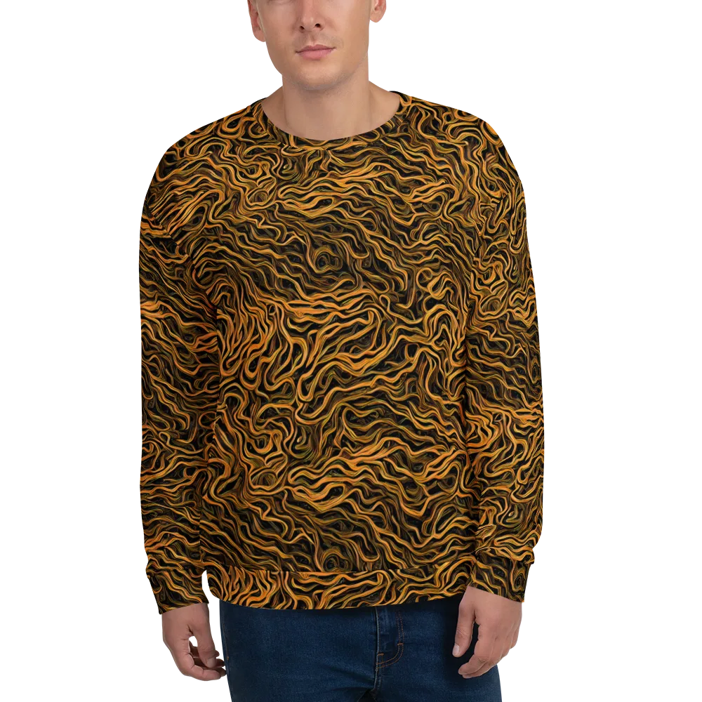 Obsidian Flame on Sweatshirt — Front