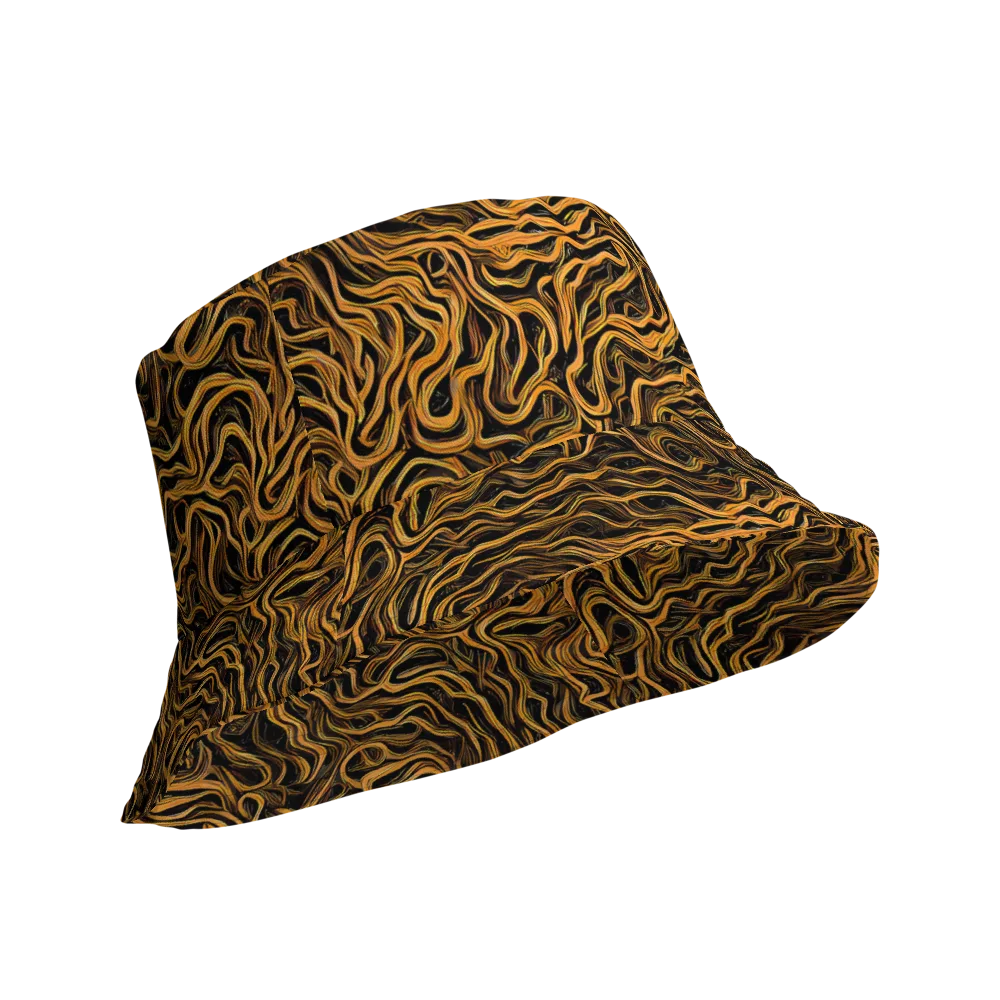 Obsidian Flame on Reversible Bucket Hat — Product details Outside
