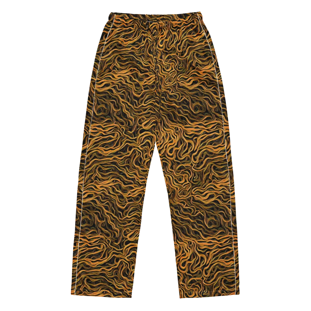 Obsidian Flame on Women's Pajama Pants — Front