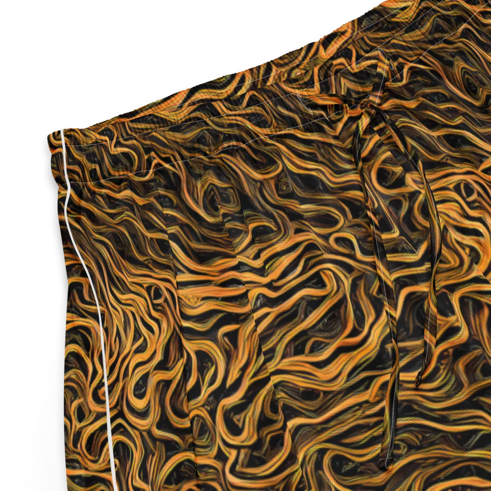 Obsidian Flame on Women's Pajama Shorts — Product details