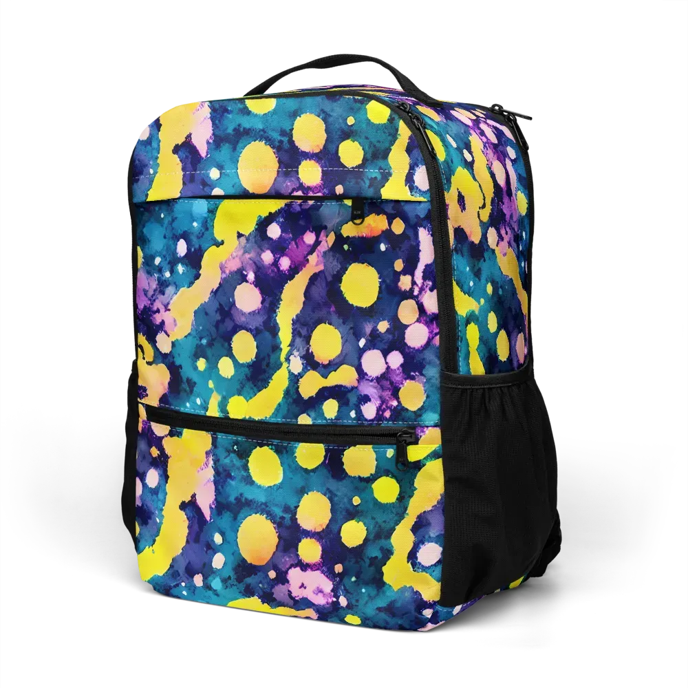 Ink Galaxy on Utility Backpack — Left Front