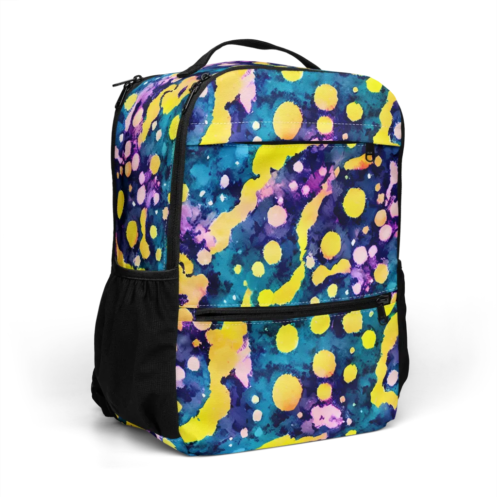 Ink Galaxy on Utility Backpack — Right Front