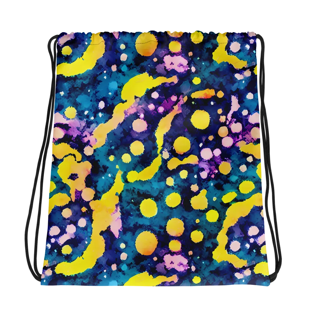 Ink Galaxy on Drawstring Bag — Photo