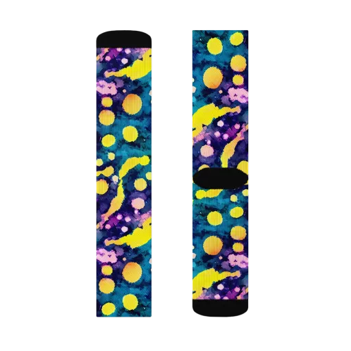 Ink Galaxy on a Socks