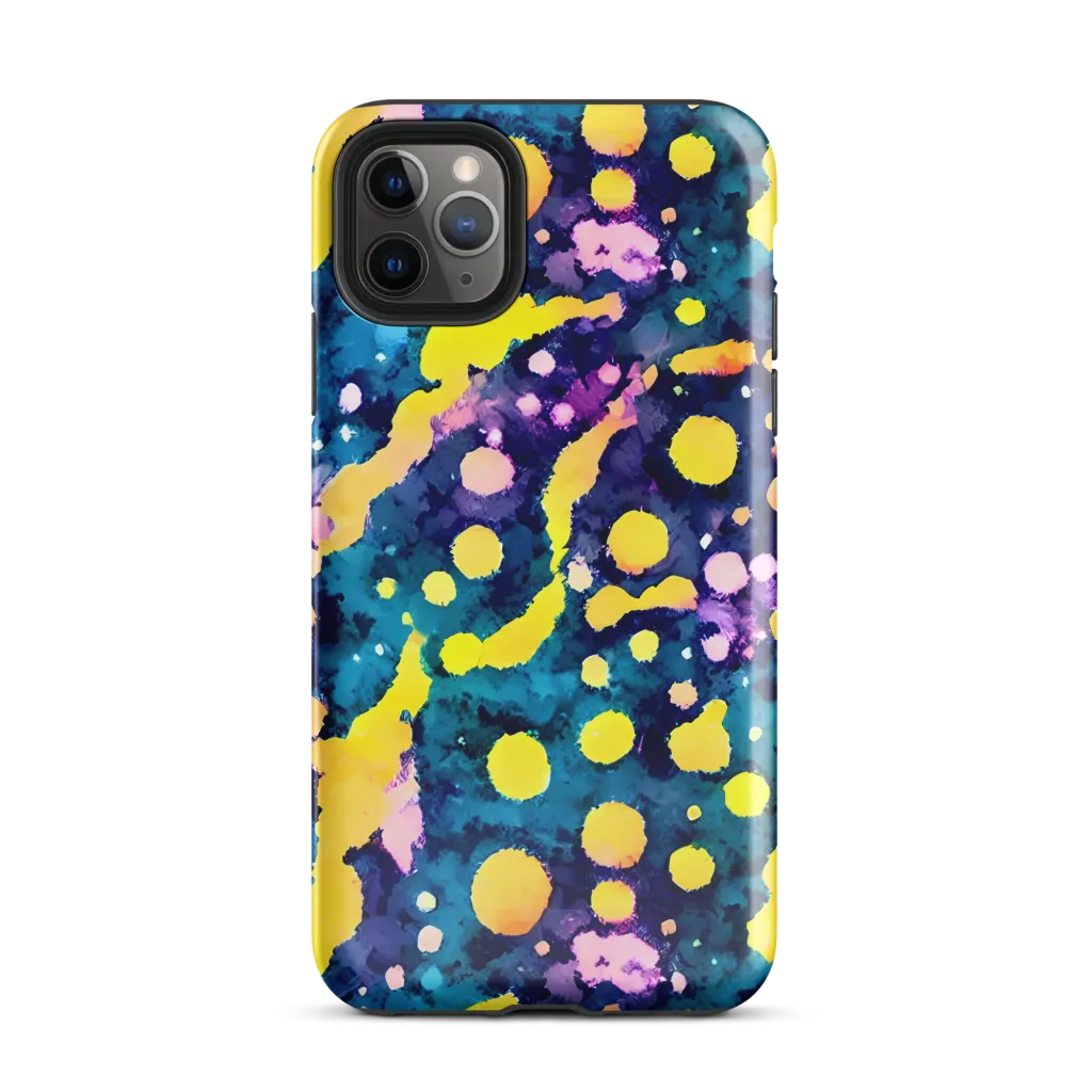 Ink Galaxy on Tough Case for iPhone® — Front