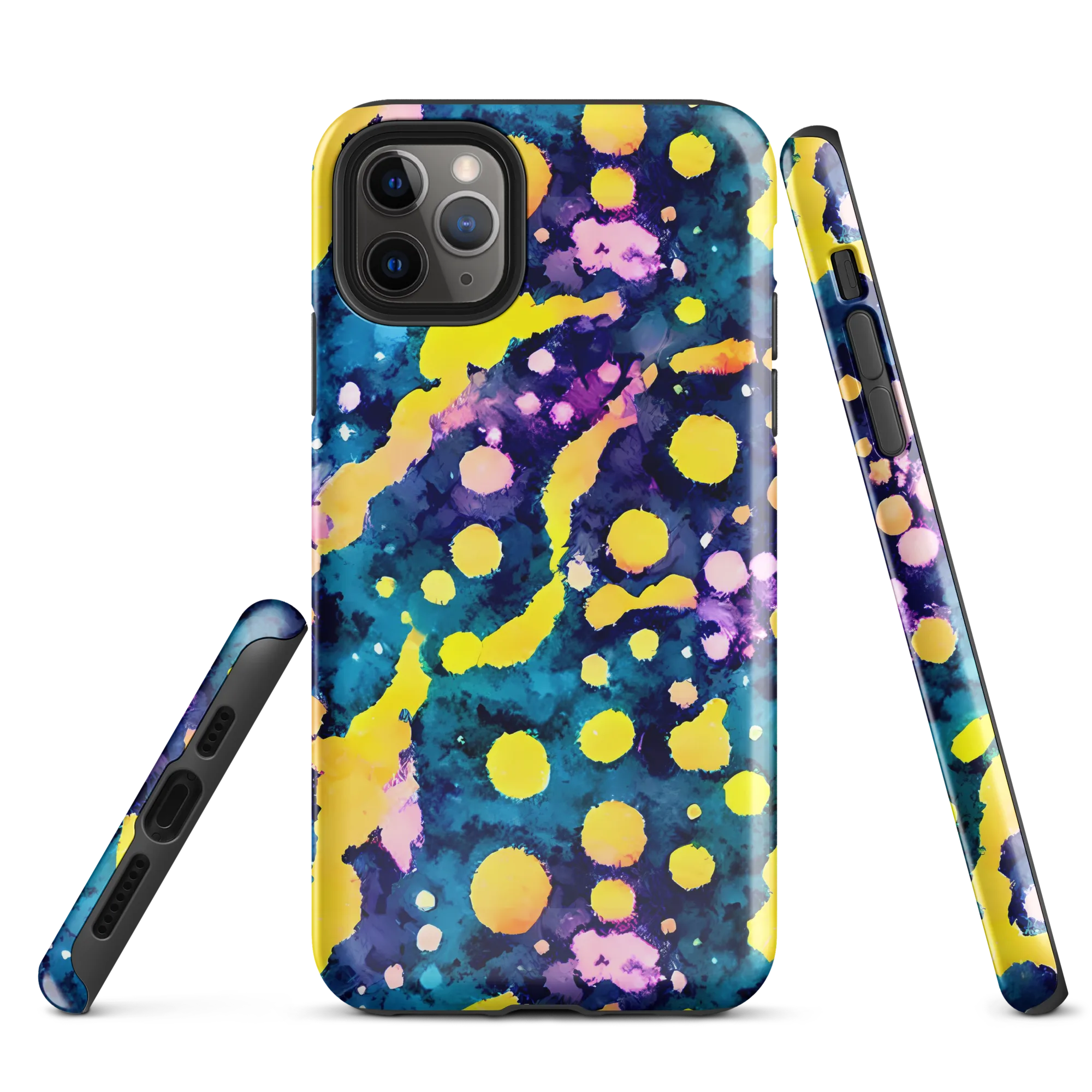 Ink Galaxy on Tough Case for iPhone® — Front