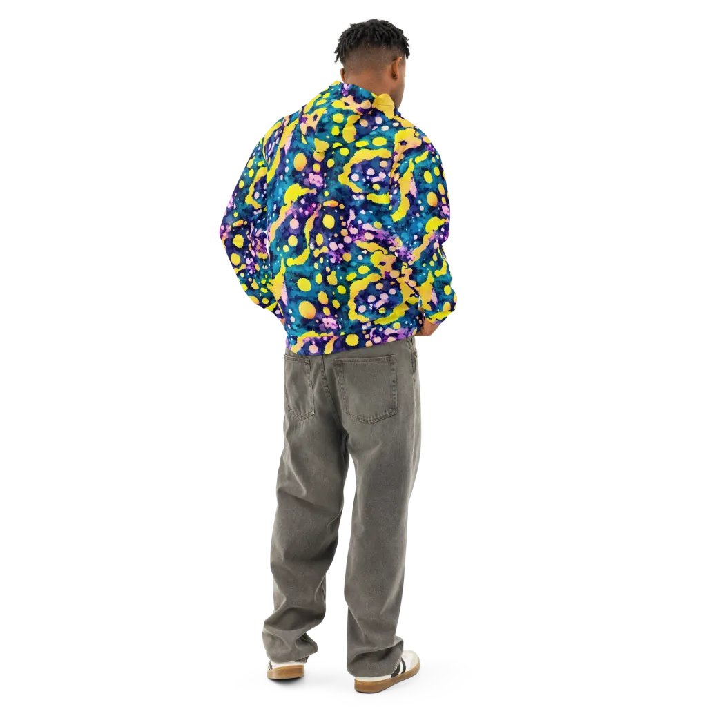Ink Galaxy on Cotton Hoodie — Back