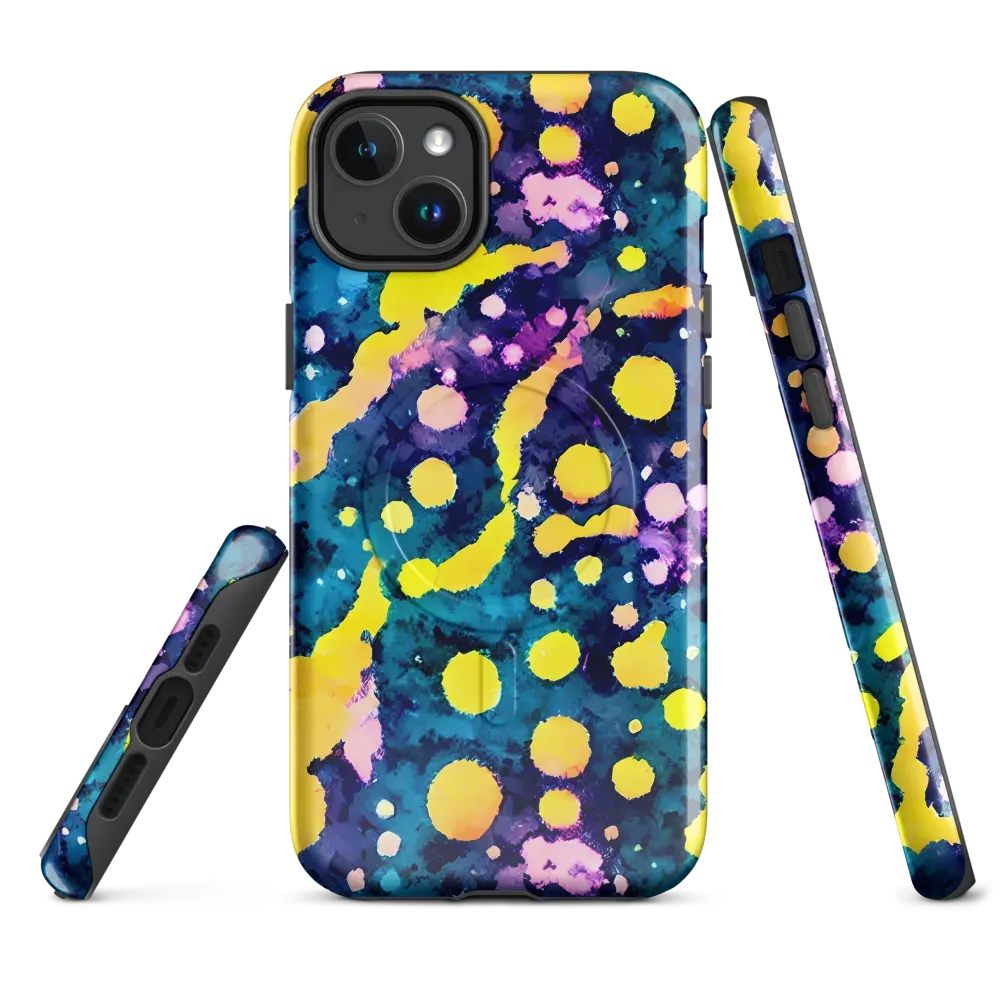 Ink Galaxy on MagSafe Tough Case for iPhone® — Front
