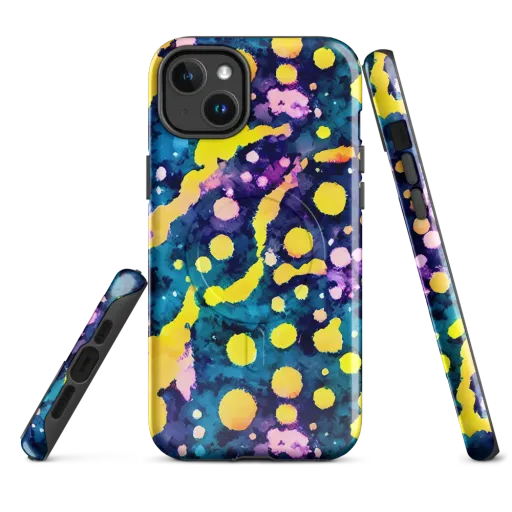 Ink Galaxy on a MagSafe Tough Case for iPhone®