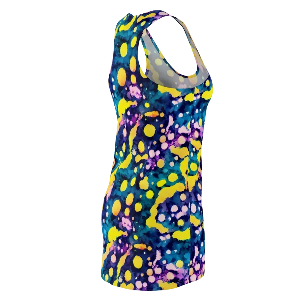 Ink Galaxy on Racerback Dress — Back Side