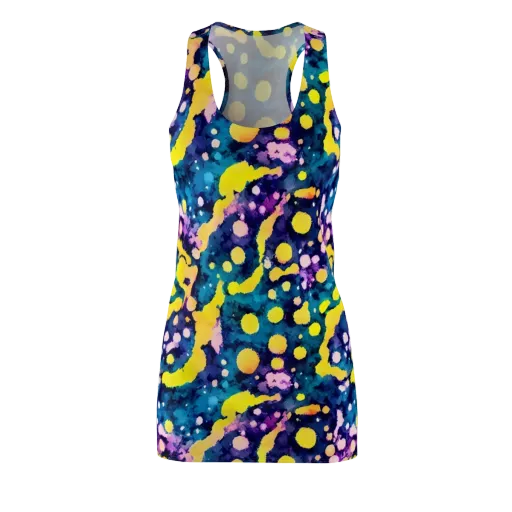 Ink Galaxy on a Racerback Dress