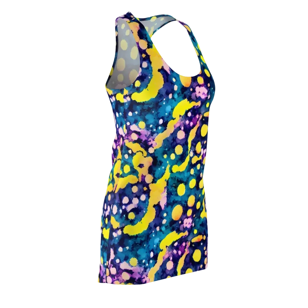 Ink Galaxy on Racerback Dress — Front Side