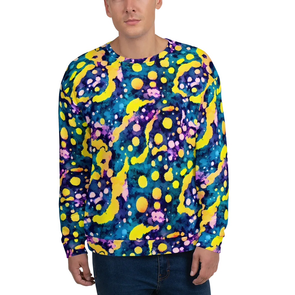 Ink Galaxy on Sweatshirt — Front
