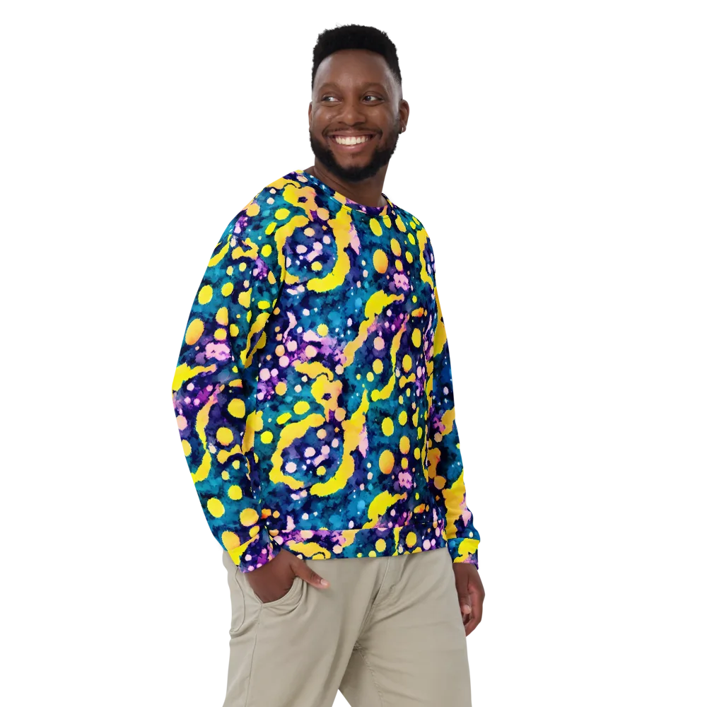 Ink Galaxy on Sweatshirt — Front
