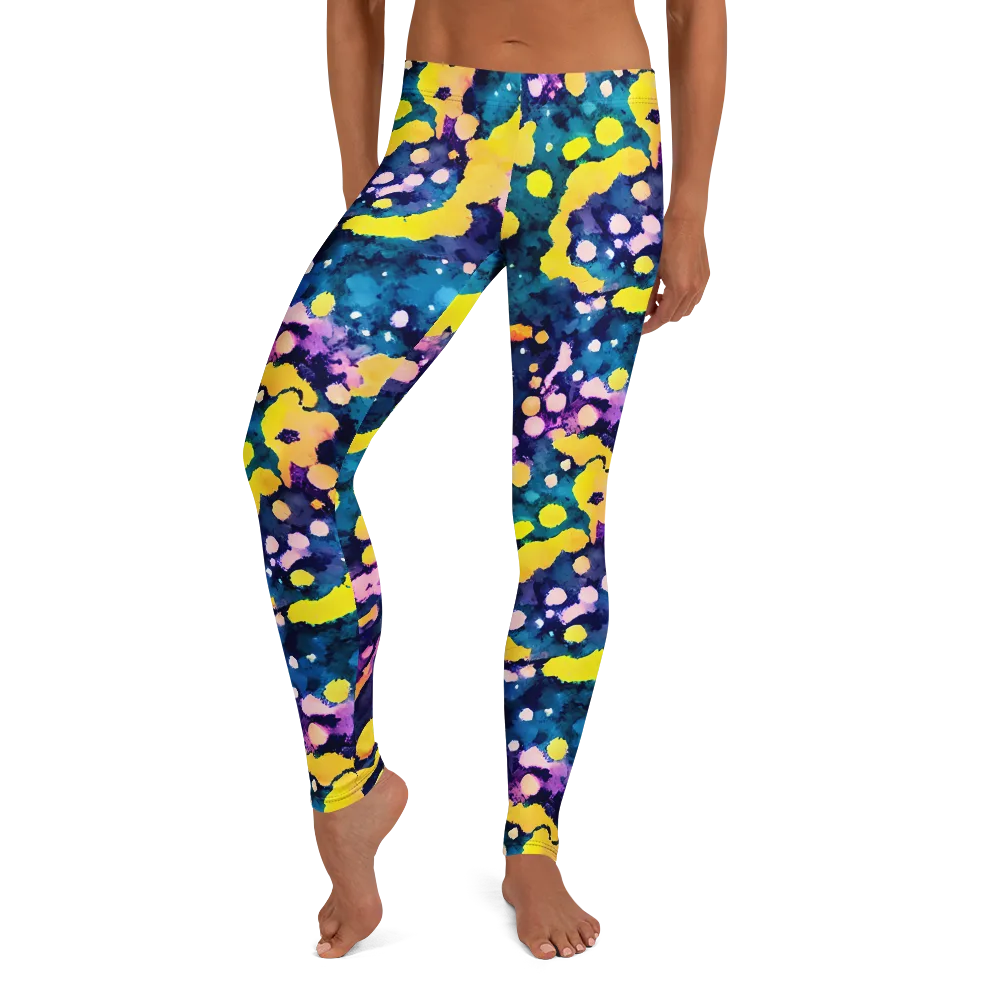 Ink Galaxy on Leggings — Front