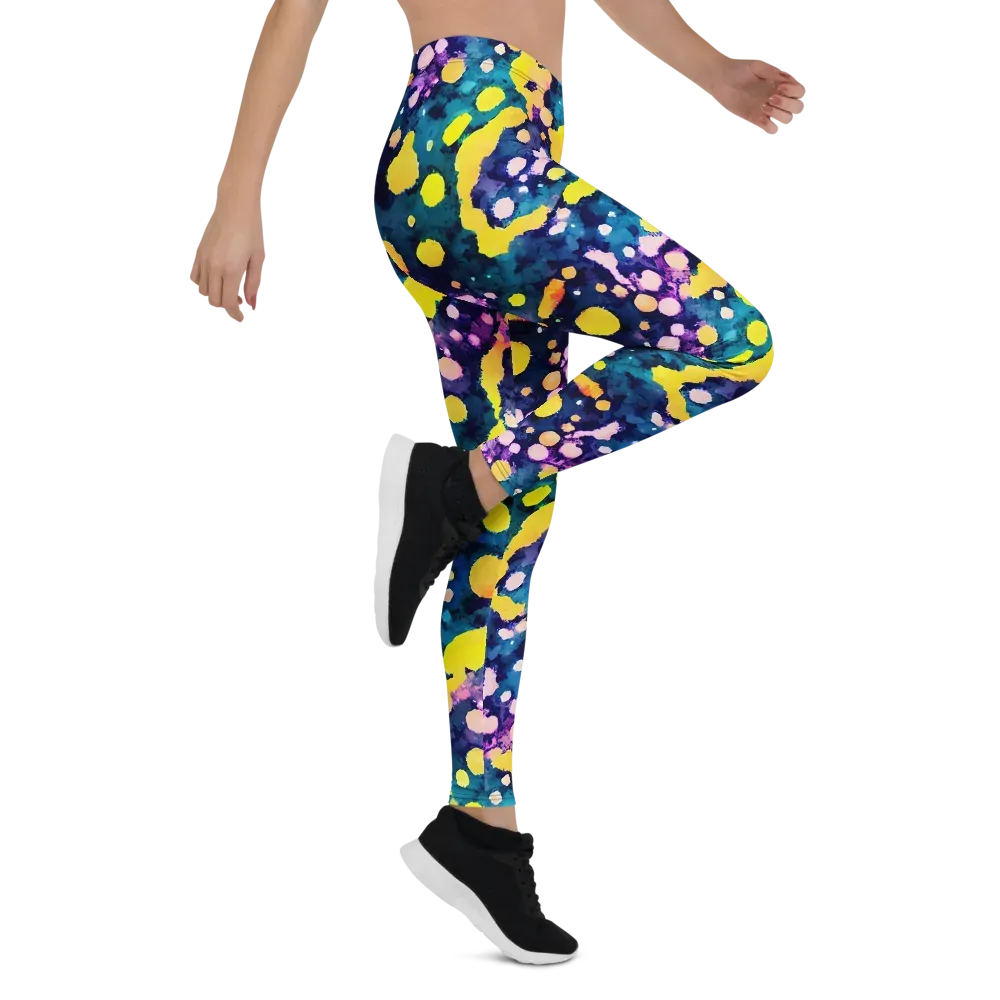 Ink Galaxy on Leggings — Right
