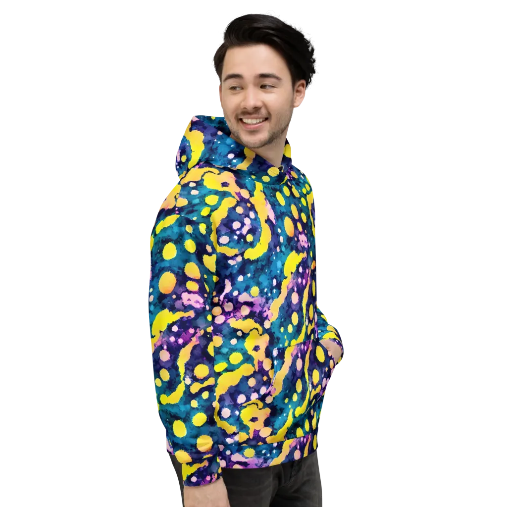 Ink Galaxy on Hoodie — Right