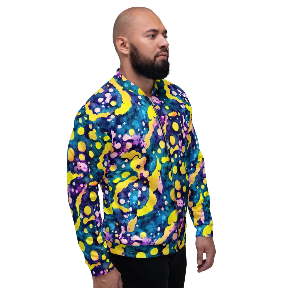 Ink Galaxy on Bomber Jacket — Right