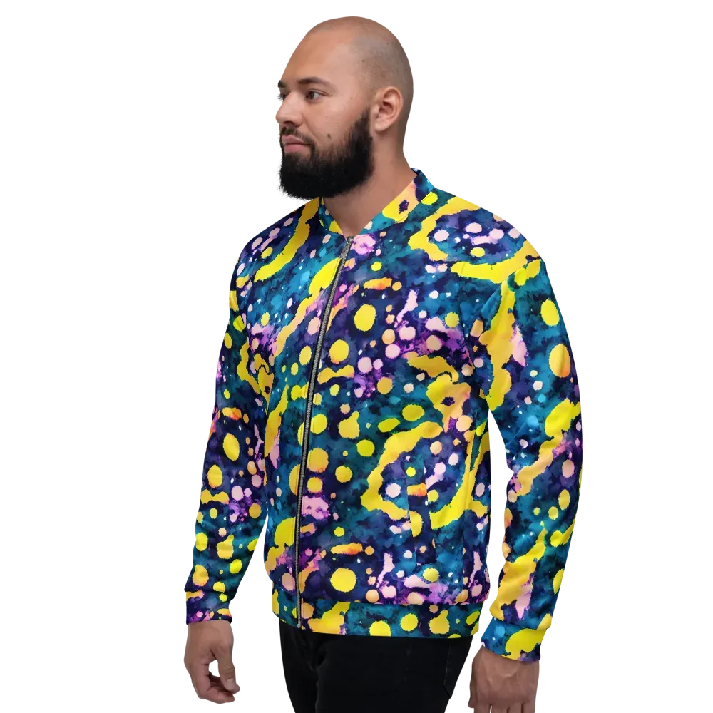 Ink Galaxy on Bomber Jacket — Left