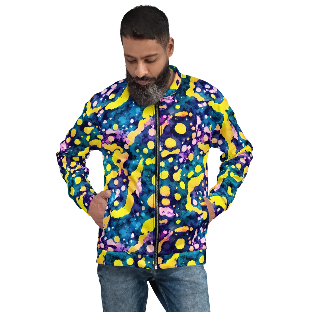 Ink Galaxy on Bomber Jacket — Front