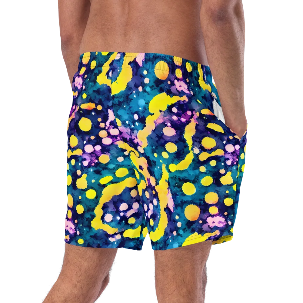 Ink Galaxy on Swim Trunks — Right Back