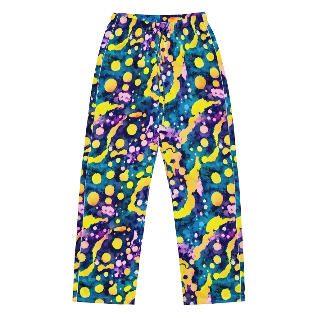 Ink Galaxy on Women's Pajama Pants — Front