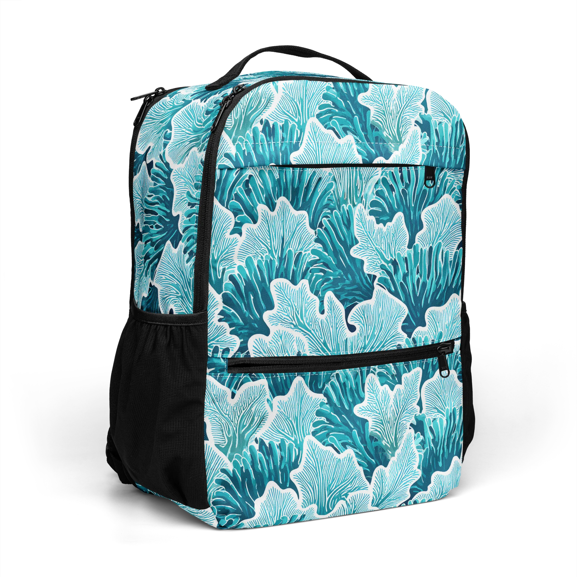 Azure Coral on Utility Backpack — Right Front