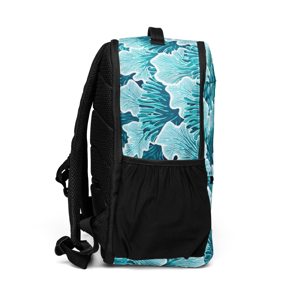 Azure Coral on Utility Backpack — Right