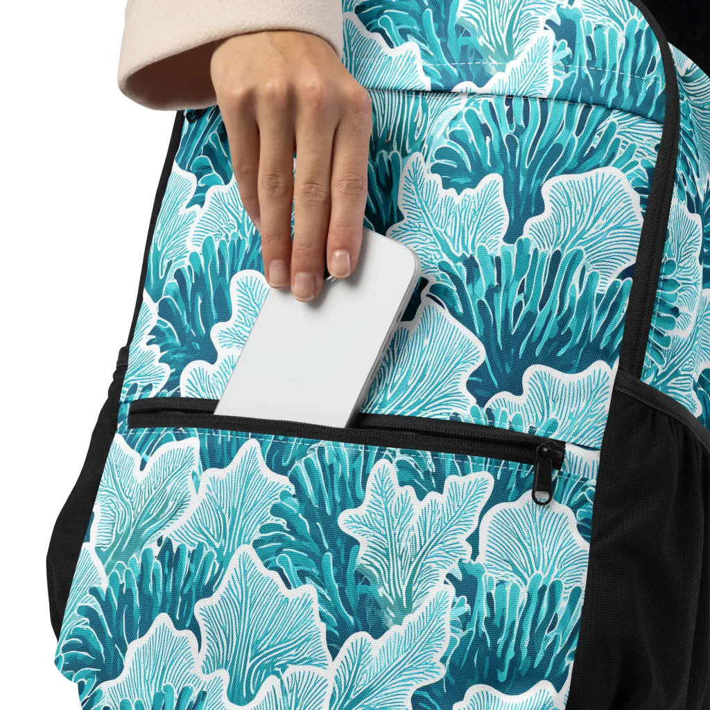 Azure Coral on Utility Backpack — Product details