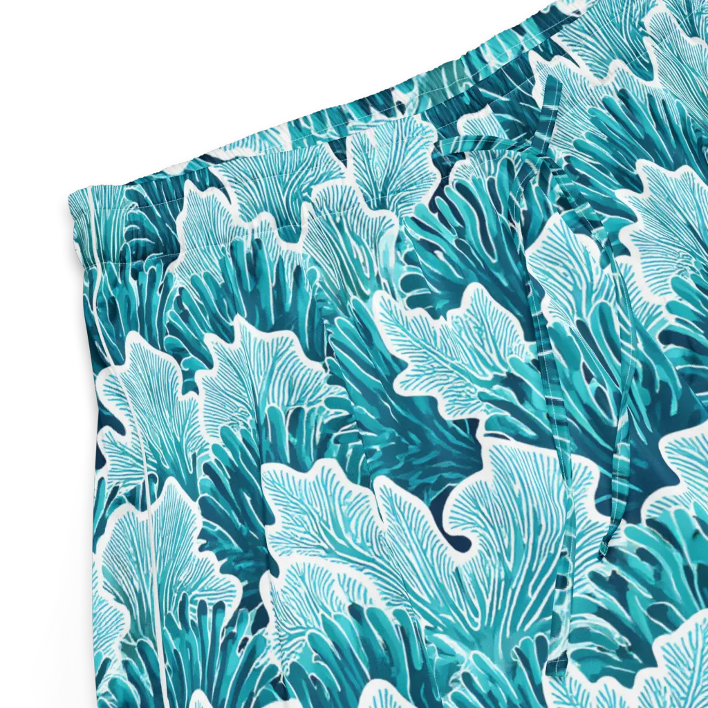 Azure Coral on Women's Pajama Shorts — Product details