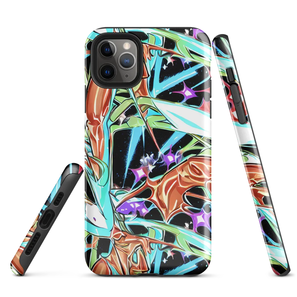 Vivid Overgrowth on Tough Case for iPhone® — Front